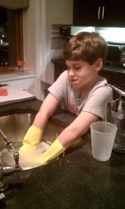 Max Cooks and Cleans!