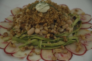 Fennel Quinoa Salad With Walnuts
