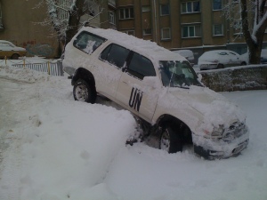 Off-Roading In Kosovo February 2012